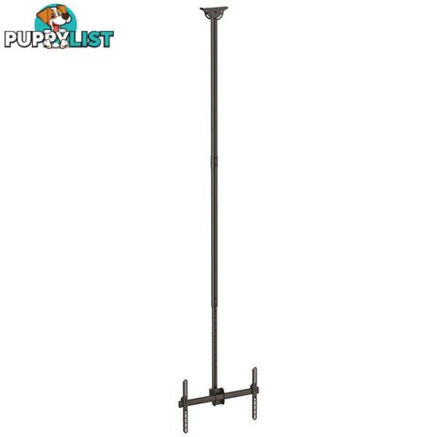 StarTech Ceiling TV Mount - 8.2' to 9.8' Long Pole - For 32" to 75" TVs