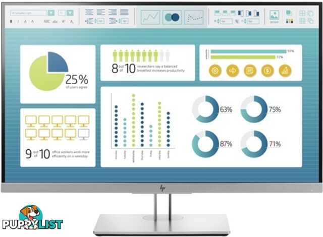 HP 1FH50AA EliteDisplay E273 27" IPS Monitor