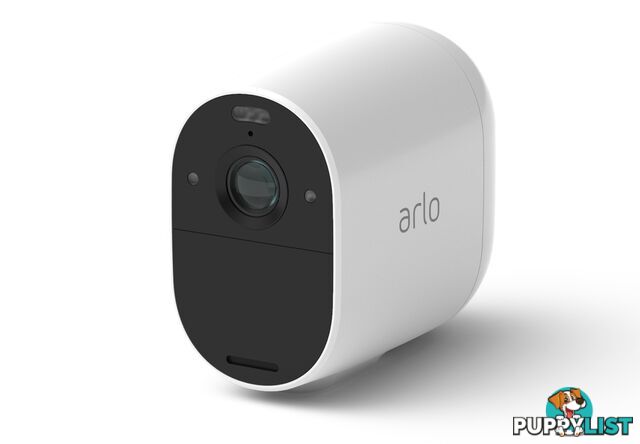 Arlo Essential Spotlight Camera Wire-Free 1080p Color Night Vision  Indoor/Outdoor