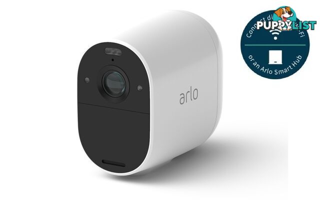 [ OPEN BOX ]  Arlo Essential Spotlight Camera Wire-Free 1080p Color Night Vision  Indoor/Outdoor