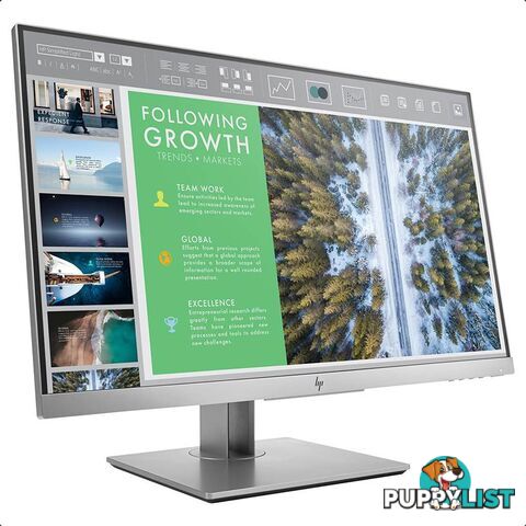 HP E243 23.8" IPS, 16:9, 1920x1080, VGA+DP+HDMI+USB, Tilt, Swivel, Pivot, Height, USB, 3 Yrs