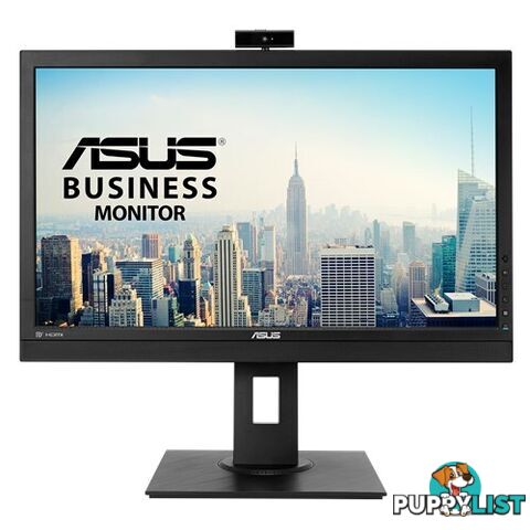 Asus BE24DQLB 23.8" FHD IPS Video Conferencing Monitor With Integrated Full HD Webcam - Mic Array, Stereo Speakers, Mini-PC Mount Kit