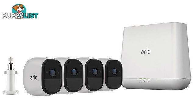 Arlo VMS4430 Arlo Pro Wire-Free HD Camera Security System with 4 HD Cameras