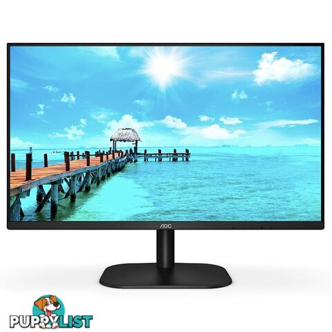 AOC 27B2H 27" 75Hz FHD Flicker-Free Frameless IPS Monitor