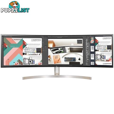 LG 49WL95C-W 49" 5K2K HDR 10 Super Ultra-Wide Curved IPS Monitor