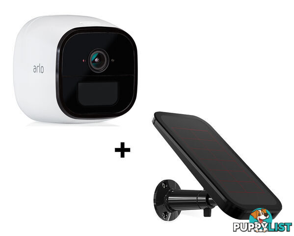 Arlo Go Mobile HD Security Camera VML4030 | LTE Connectivity With Arlo Solar Panel VMA4600