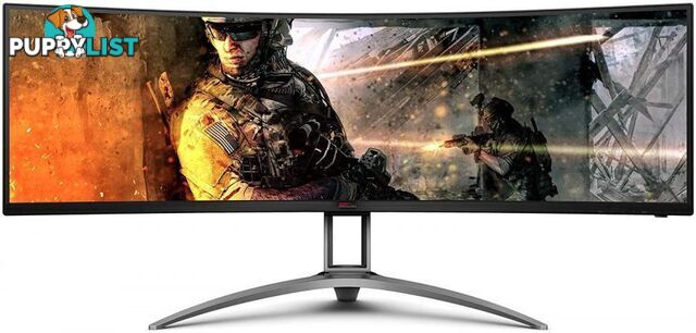 AOC AG493UC AGON 49inch 5K Curved UltraWide FreeSync VA Gaming Monitor