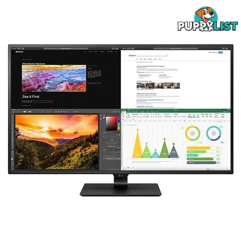 LG 43UN700-B 42.5" 4K UHD HDR10 USB-C IPS Monitor