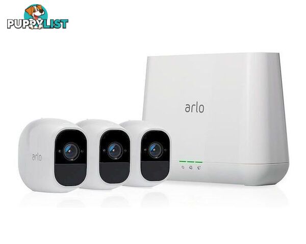 Arlo Pro 2 Smart Security System with 3 Cameras (VMS4330P)