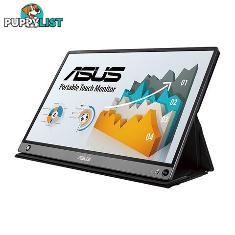 ASUS ZenScreen Touch MB16AMT 15.6" FHD IPS Portable USB Type-C Monitor