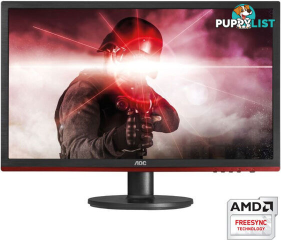 AOC 24' 1ms 75Hz Full HD FreeSync Gaming Monitor - HDMI/DP/VGA, Speaker,GameModes, VESA100mm (LS)