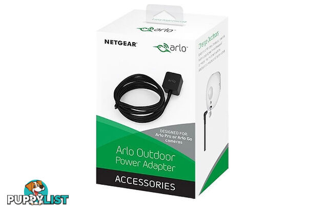 Arlo VMA4900 Arlo Outdoor Power Adapter â€“ Designed for Arlo Pro & Arlo Go