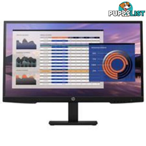 HP 7VH95AA P27h G4 - 27.0" IPS, 16:9, 1920x1080, HEIGHT ADJUST, SPEAKERS, VGA+DP+HDMI, Tilt, Swivel, Pivot