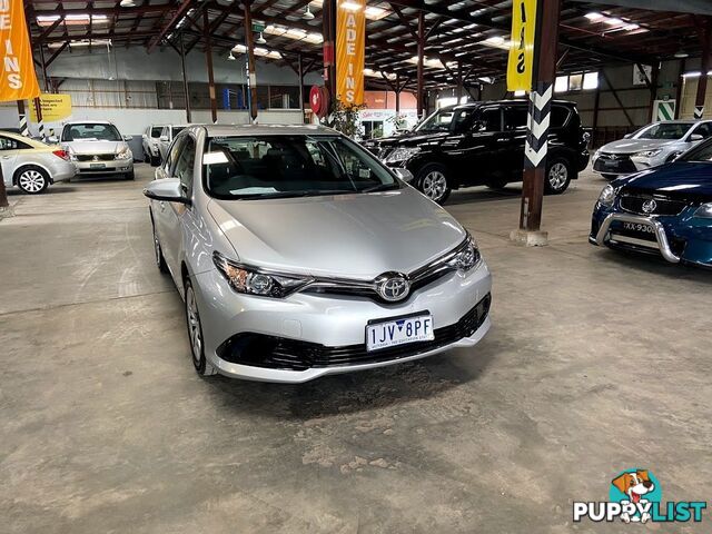 2017 TOYOTA COROLLA ASCENT ZRE182R MY15 5D HATCHBACK