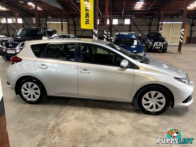 2017 TOYOTA COROLLA ASCENT ZRE182R MY15 5D HATCHBACK