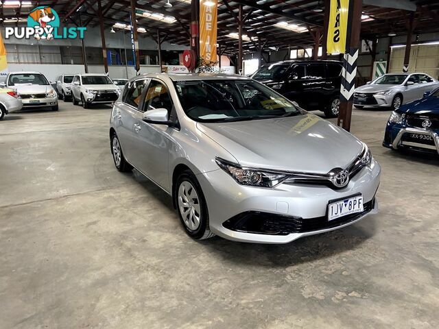 2017 TOYOTA COROLLA ASCENT ZRE182R MY15 5D HATCHBACK