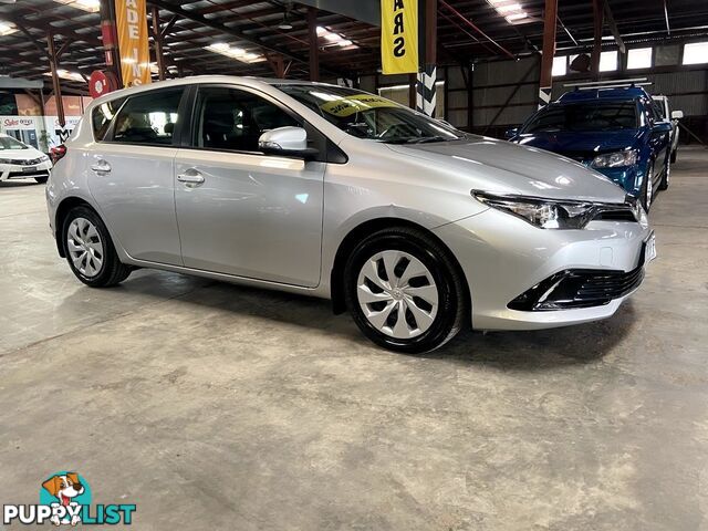 2017 TOYOTA COROLLA ASCENT ZRE182R MY15 5D HATCHBACK