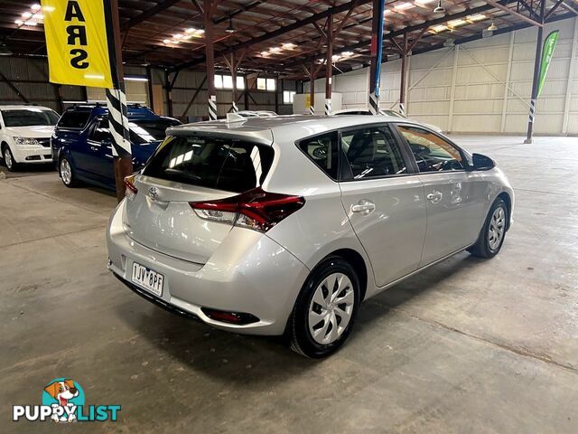 2017 TOYOTA COROLLA ASCENT ZRE182R MY15 5D HATCHBACK