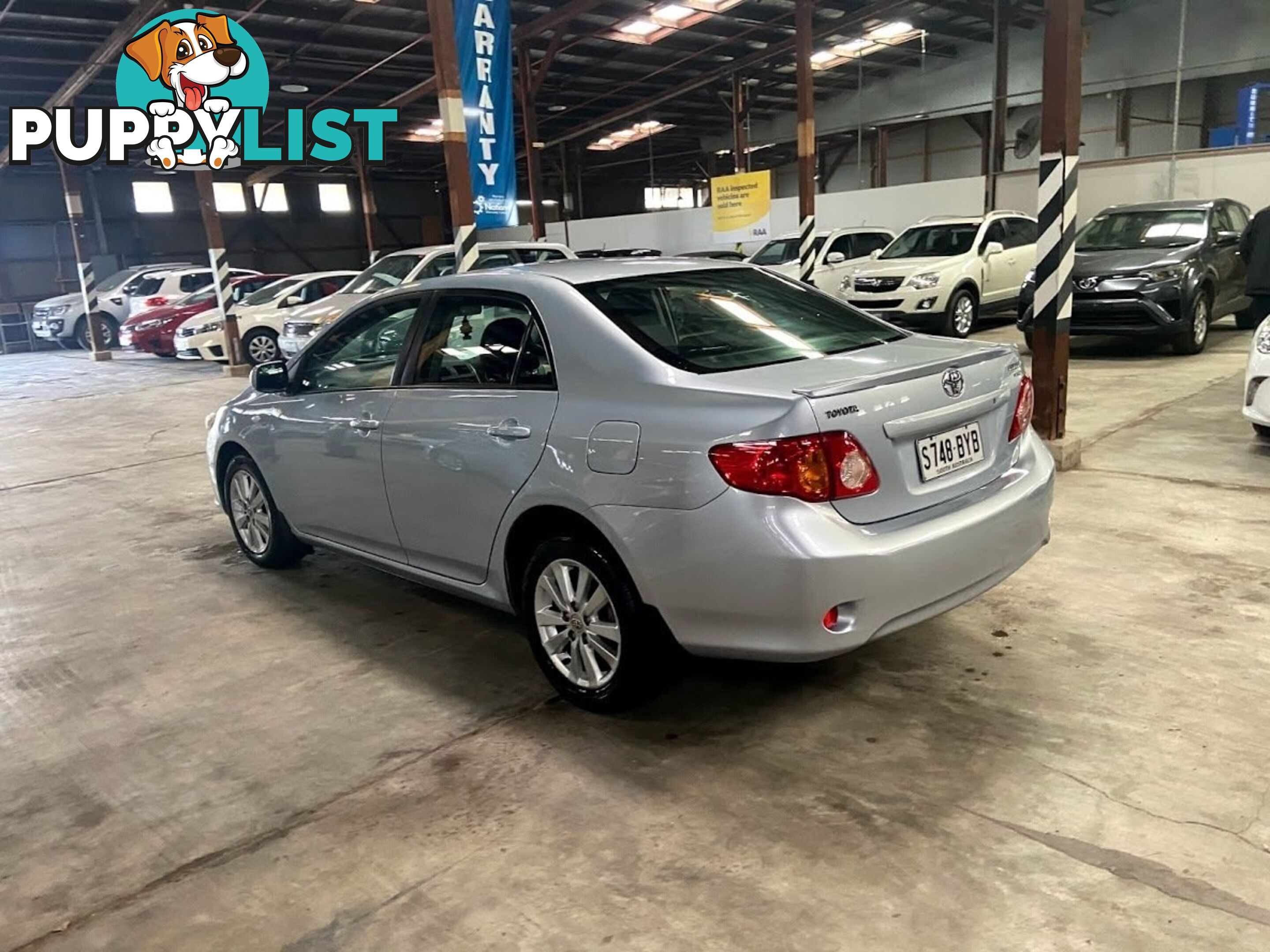 2007 TOYOTA COROLLA CONQUEST ZRE152R 4D SEDAN