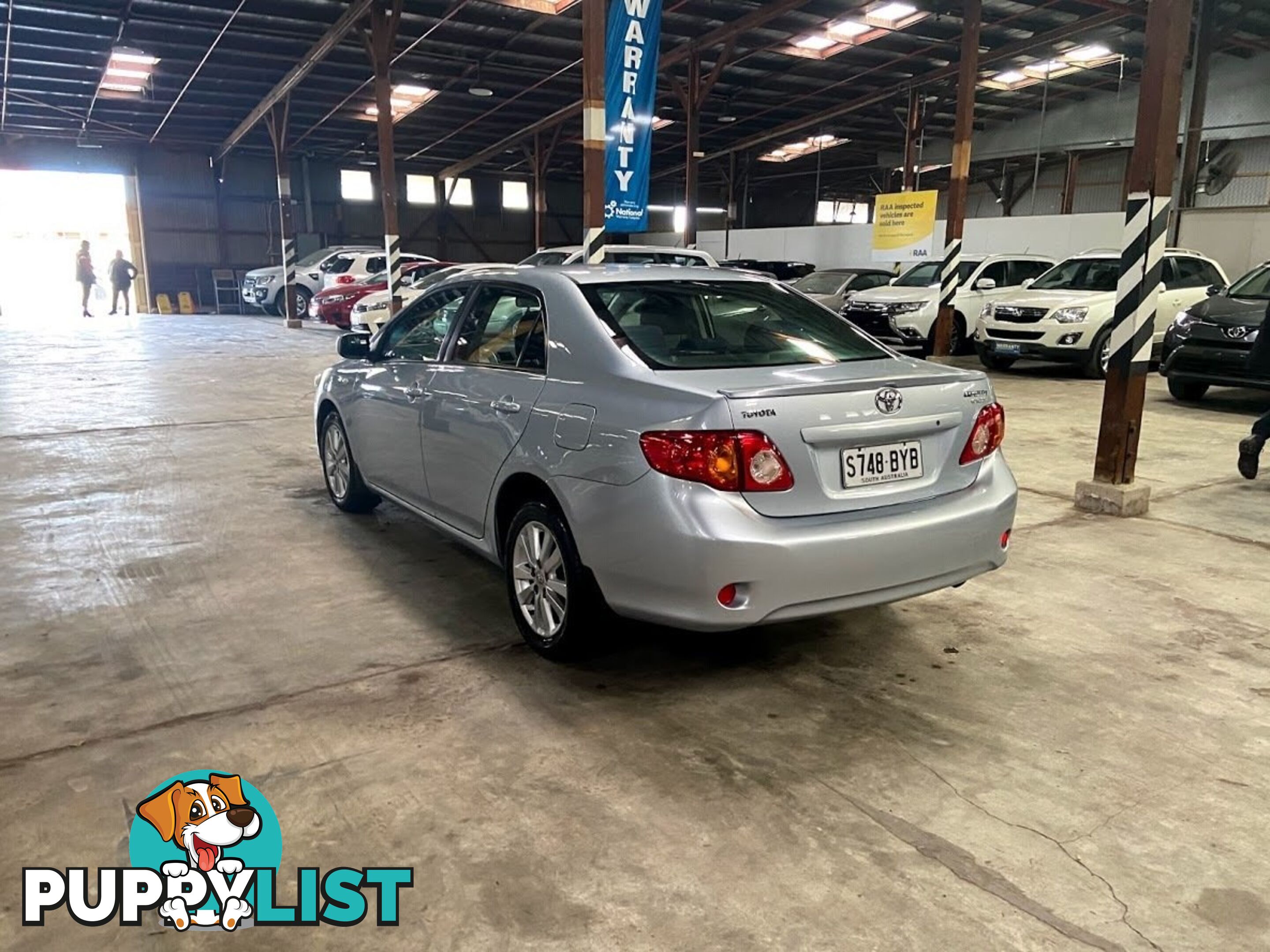 2007 TOYOTA COROLLA CONQUEST ZRE152R 4D SEDAN