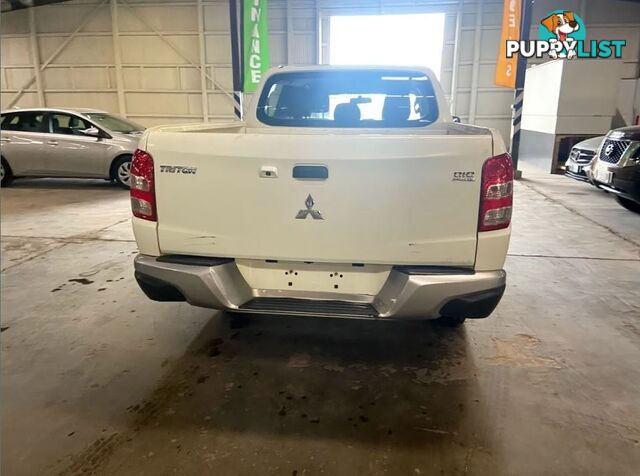 2017 MITSUBISHI TRITON GLX (4x4) MQ MY17 DUAL CAB UTILITY