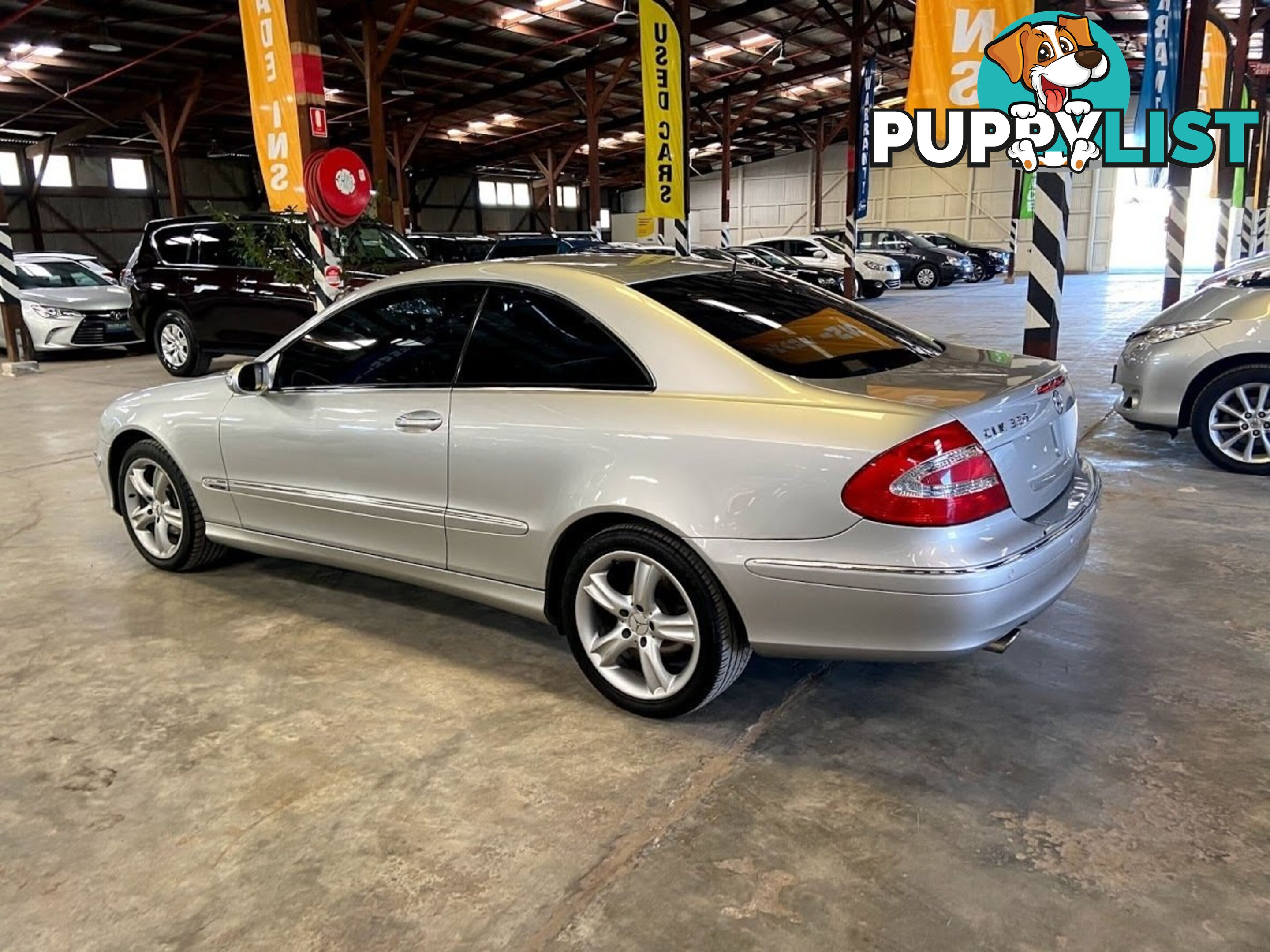 2004 MERCEDES-BENZ CLK320 ELEGANCE C209 2D COUPE