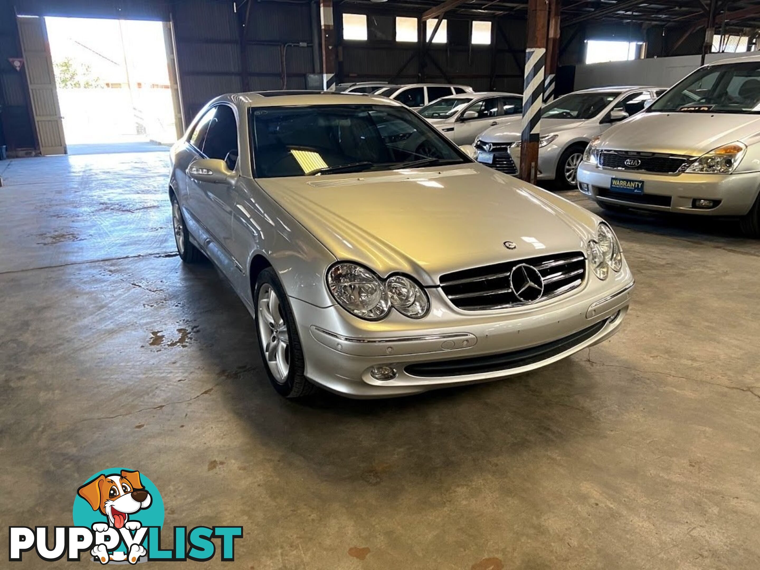 2004 MERCEDES-BENZ CLK320 ELEGANCE C209 2D COUPE