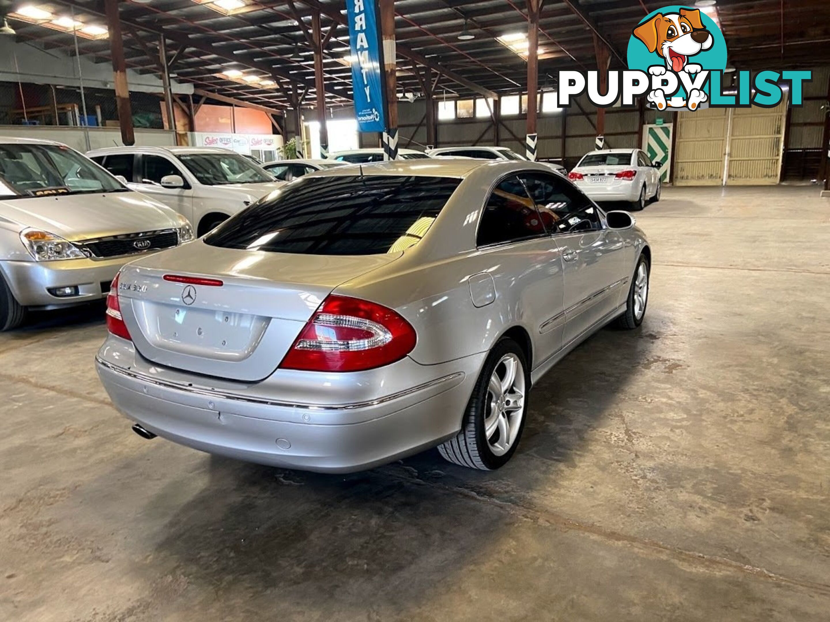 2004 MERCEDES-BENZ CLK320 ELEGANCE C209 2D COUPE