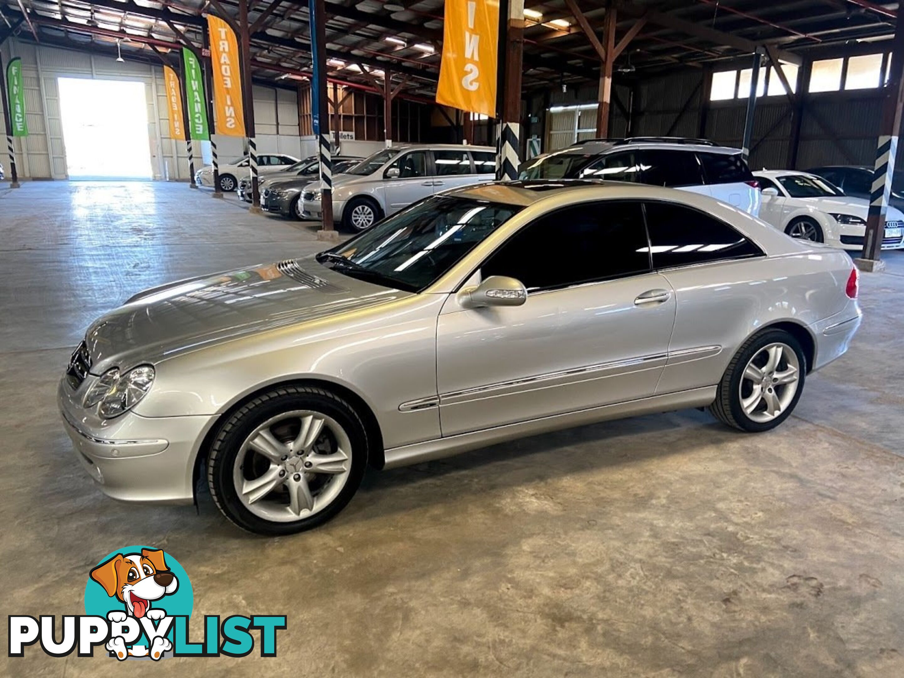 2004 MERCEDES-BENZ CLK320 ELEGANCE C209 2D COUPE