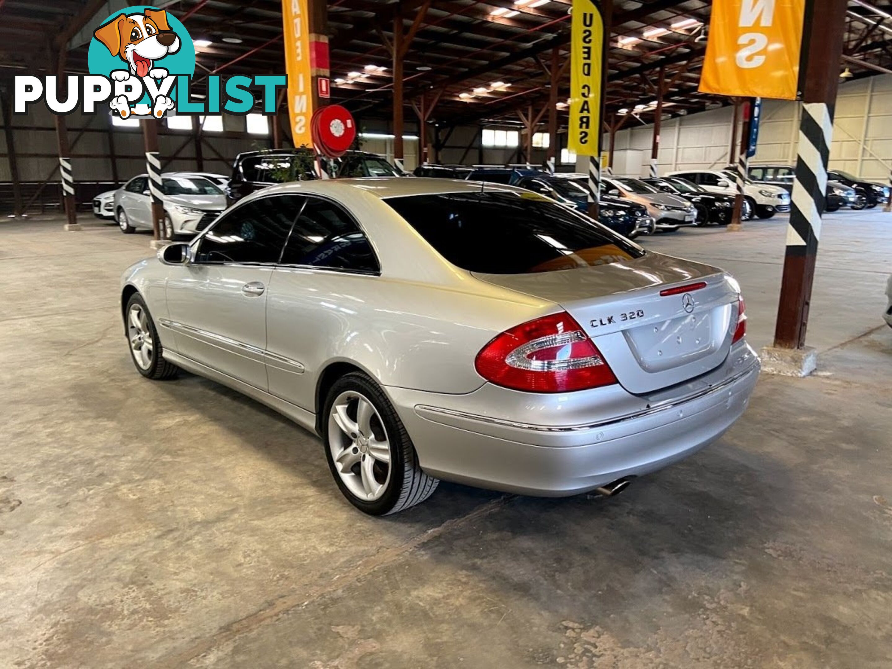 2004 MERCEDES-BENZ CLK320 ELEGANCE C209 2D COUPE