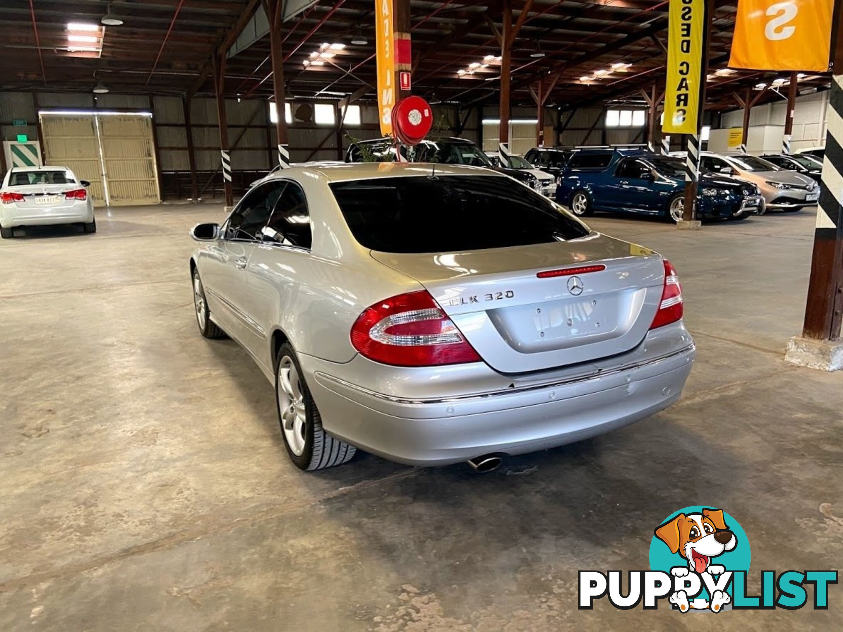 2004 MERCEDES-BENZ CLK320 ELEGANCE C209 2D COUPE