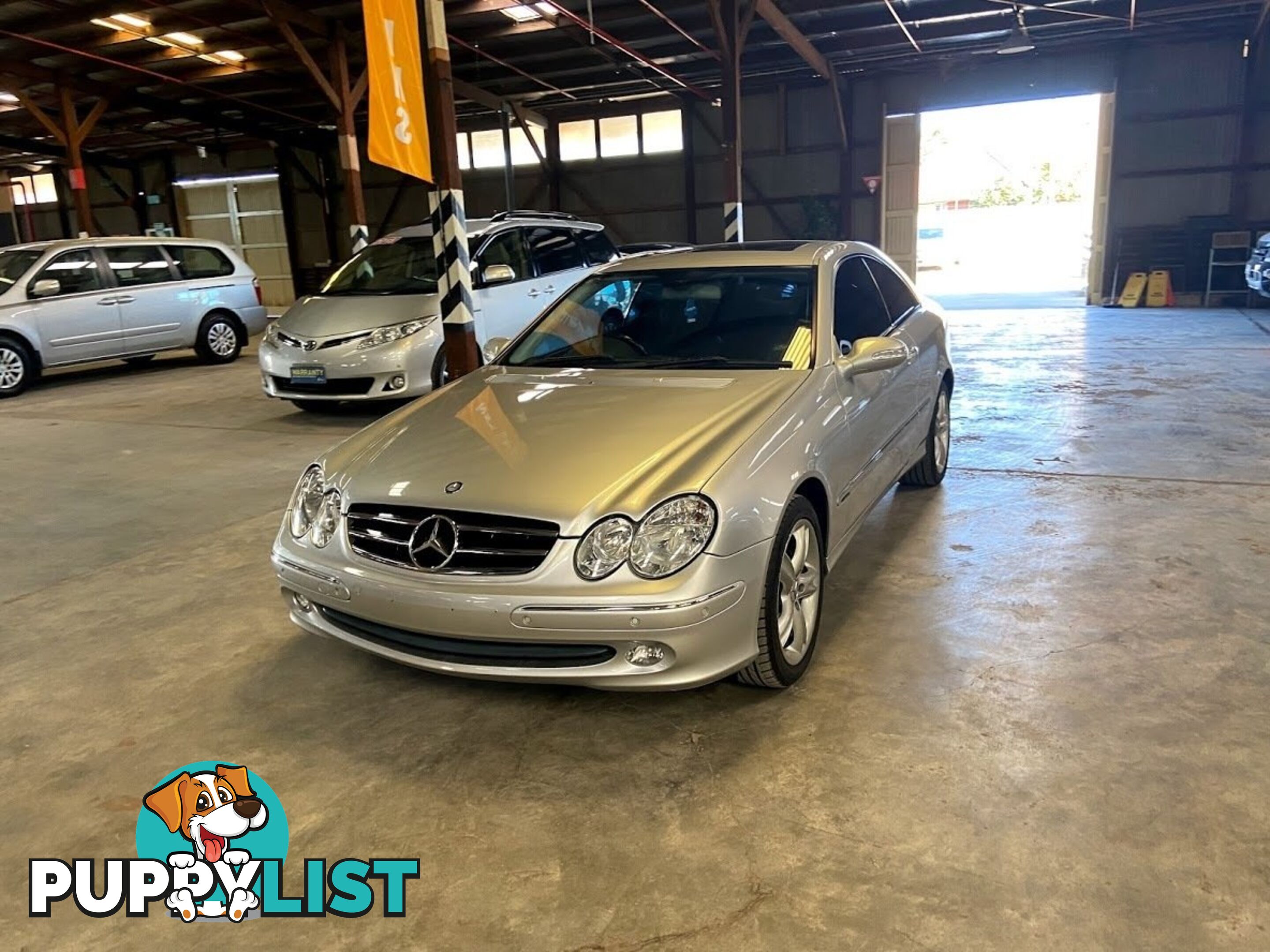 2004 MERCEDES-BENZ CLK320 ELEGANCE C209 2D COUPE