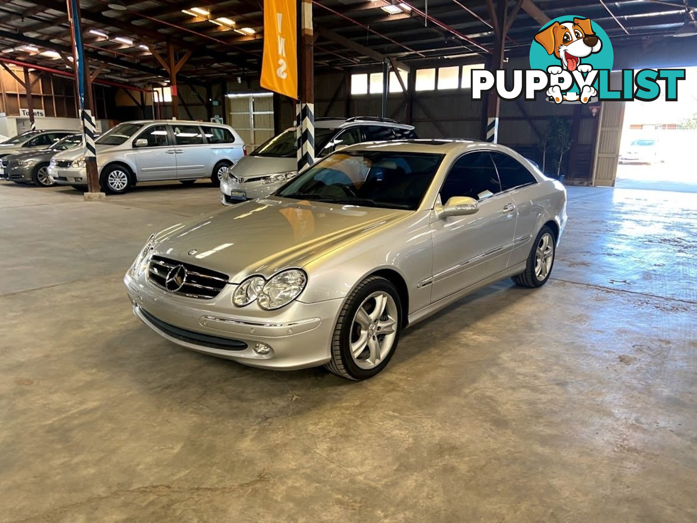 2004 MERCEDES-BENZ CLK320 ELEGANCE C209 2D COUPE