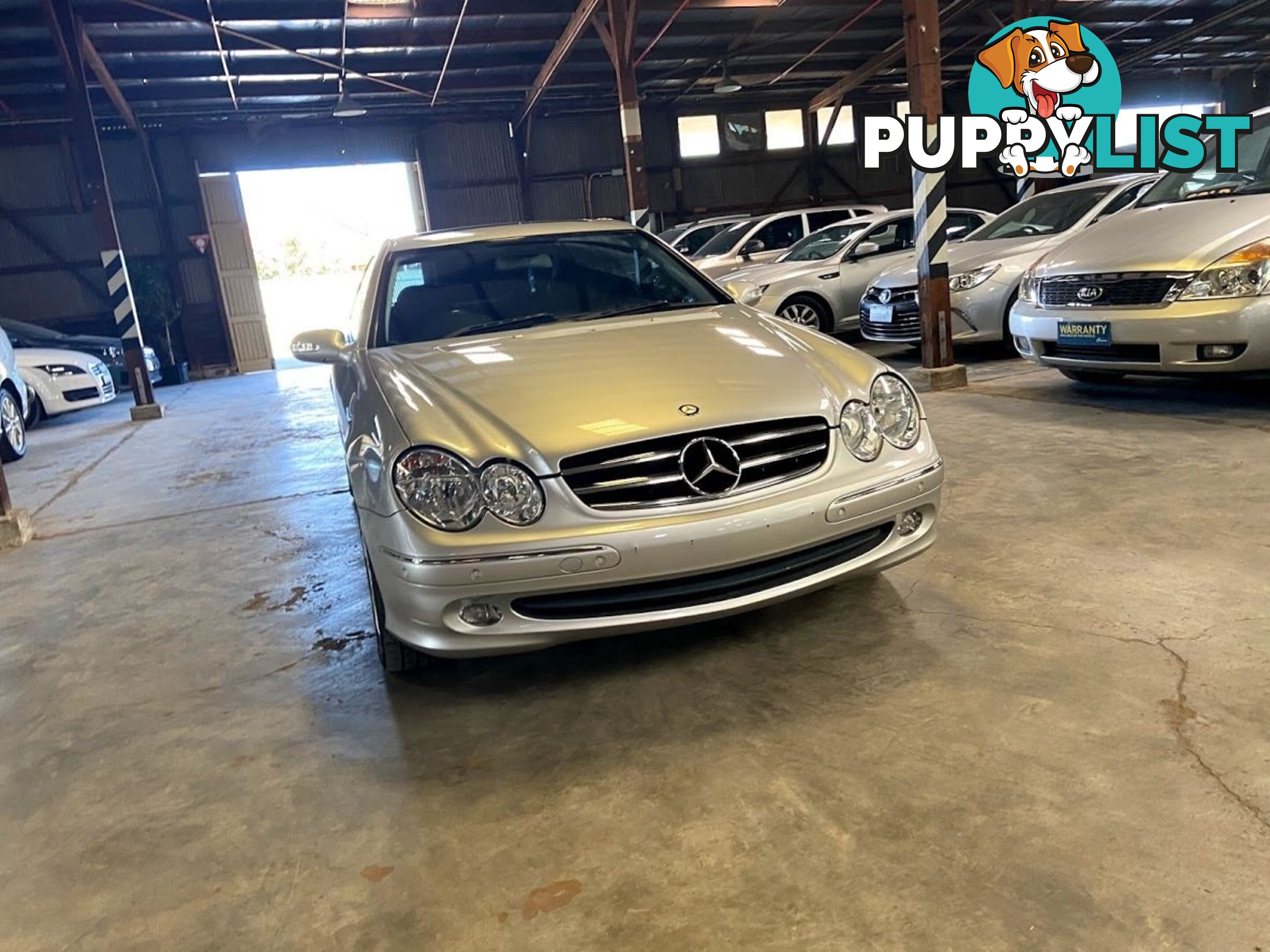 2004 MERCEDES-BENZ CLK320 ELEGANCE C209 2D COUPE