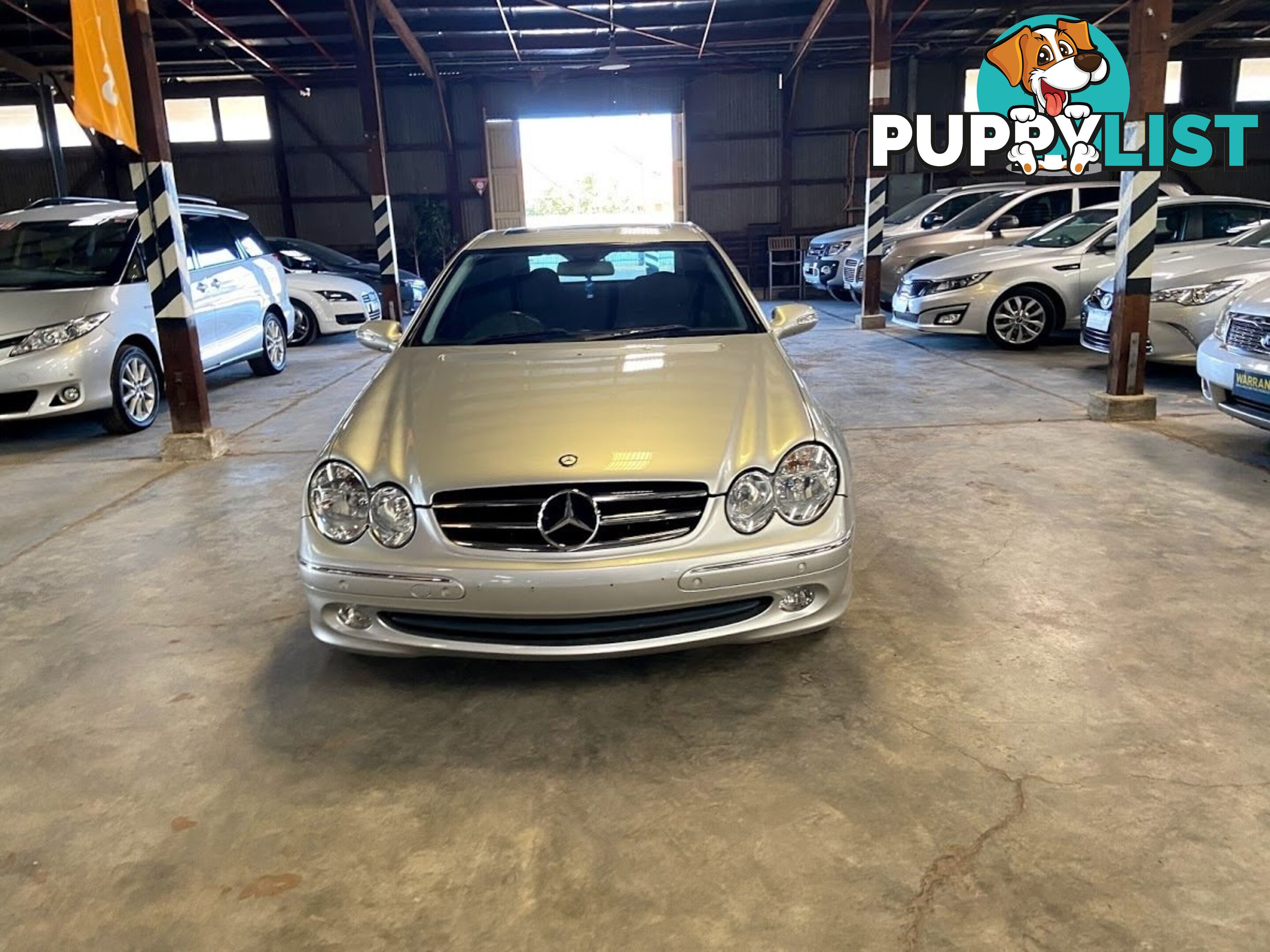 2004 MERCEDES-BENZ CLK320 ELEGANCE C209 2D COUPE