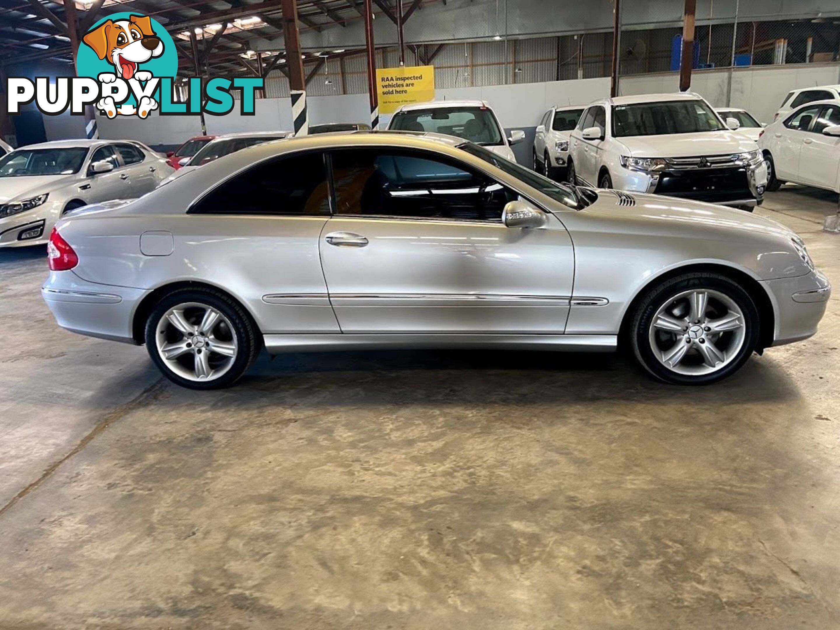 2004 MERCEDES-BENZ CLK320 ELEGANCE C209 2D COUPE