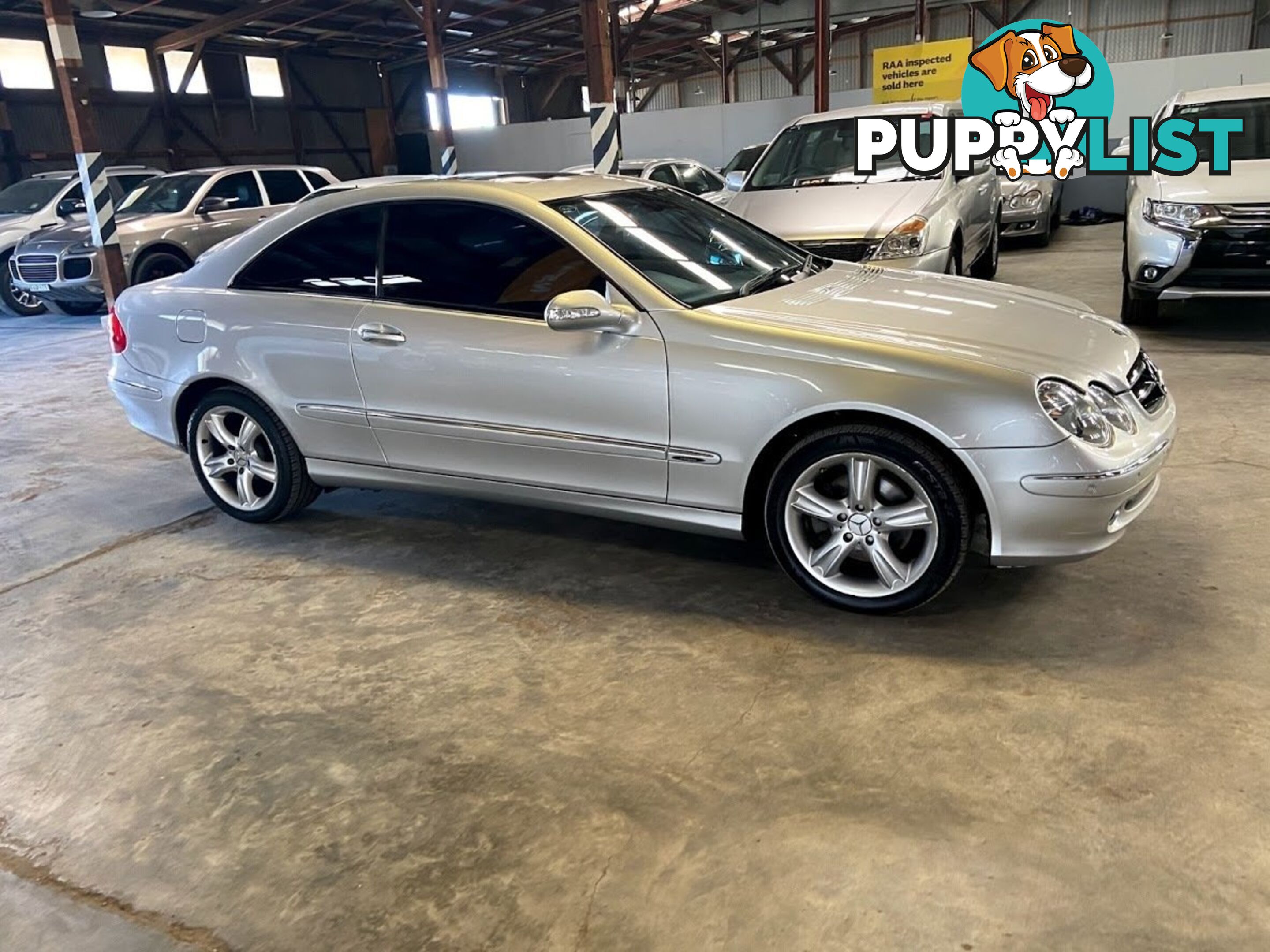 2004 MERCEDES-BENZ CLK320 ELEGANCE C209 2D COUPE