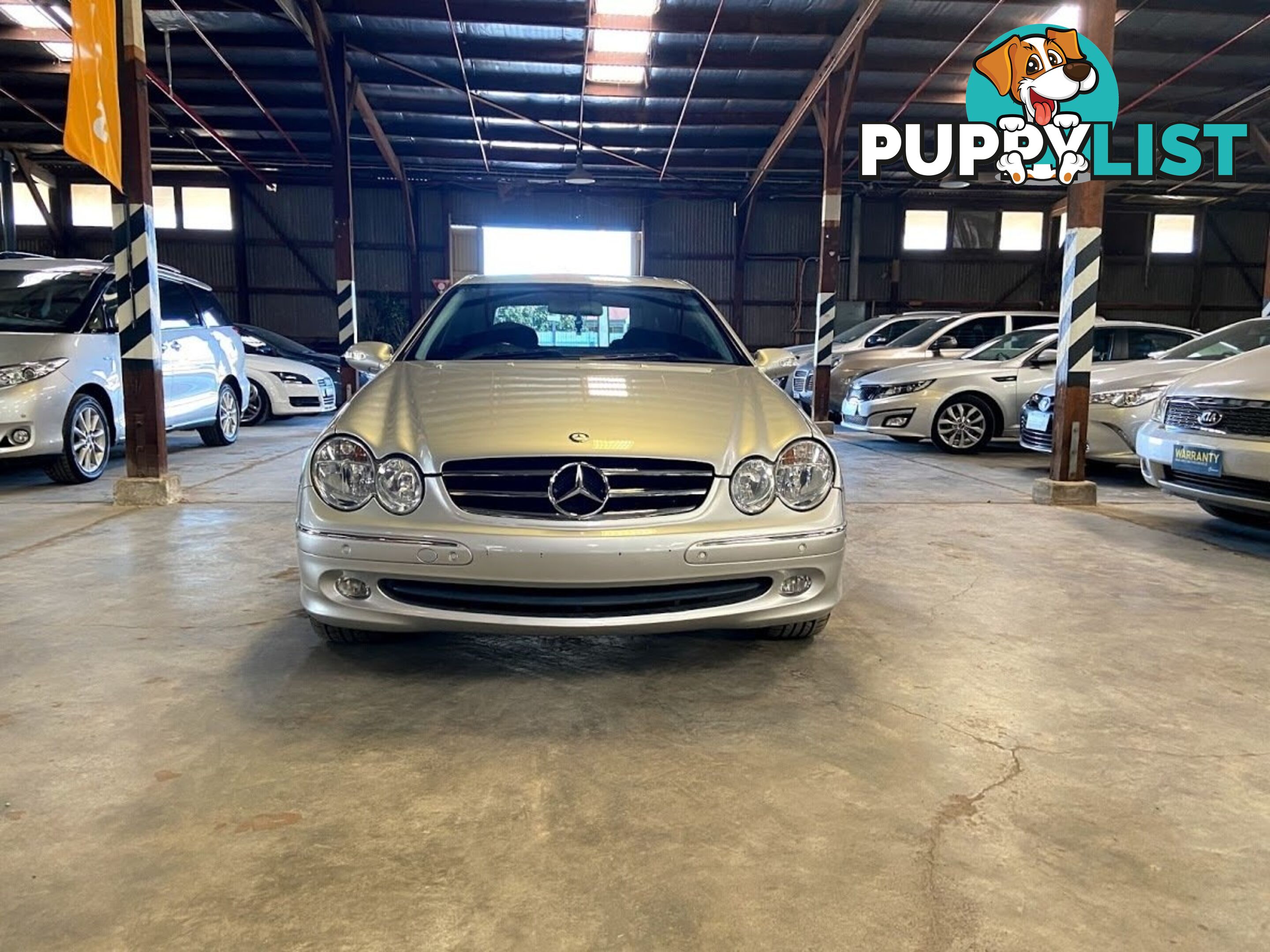 2004 MERCEDES-BENZ CLK320 ELEGANCE C209 2D COUPE