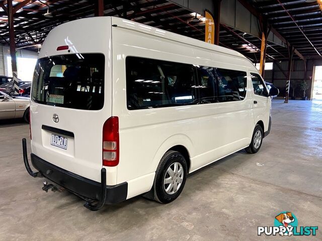 2011 TOYOTA HIACE COMMUTER KDH223R MY11 UPGRADE BUS