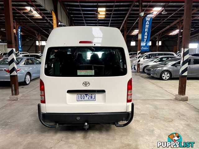 2011 TOYOTA HIACE COMMUTER KDH223R MY11 UPGRADE BUS