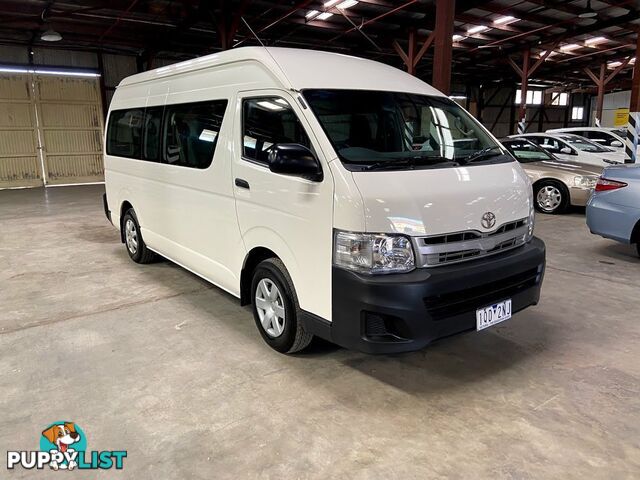 2011 TOYOTA HIACE COMMUTER KDH223R MY11 UPGRADE BUS