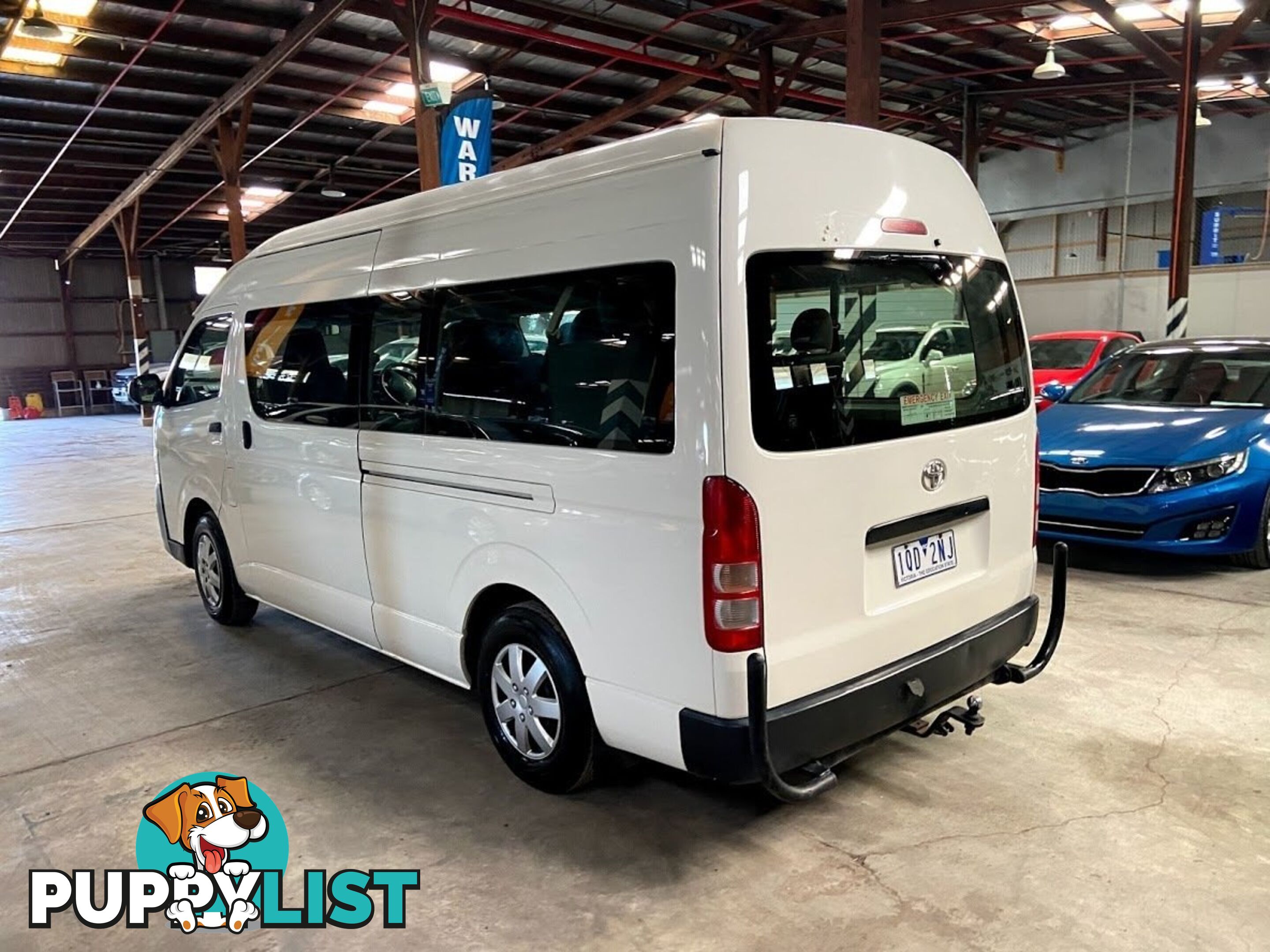 2011 TOYOTA HIACE COMMUTER KDH223R MY11 UPGRADE BUS