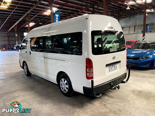 2011 TOYOTA HIACE COMMUTER KDH223R MY11 UPGRADE BUS