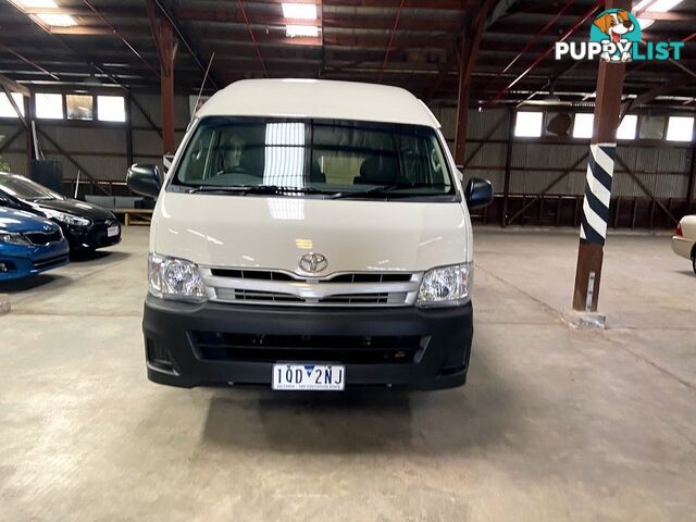 2011 TOYOTA HIACE COMMUTER KDH223R MY11 UPGRADE BUS