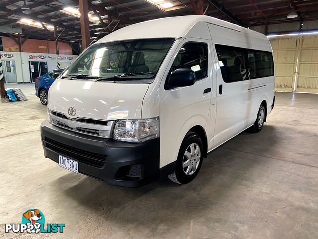 2011 TOYOTA HIACE COMMUTER KDH223R MY11 UPGRADE BUS