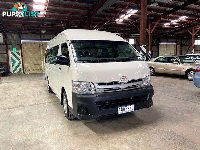 2011 TOYOTA HIACE COMMUTER KDH223R MY11 UPGRADE BUS