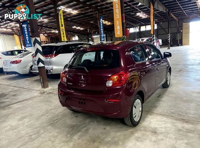 2017 MITSUBISHI MIRAGE ES LA MY18 5D HATCHBACK