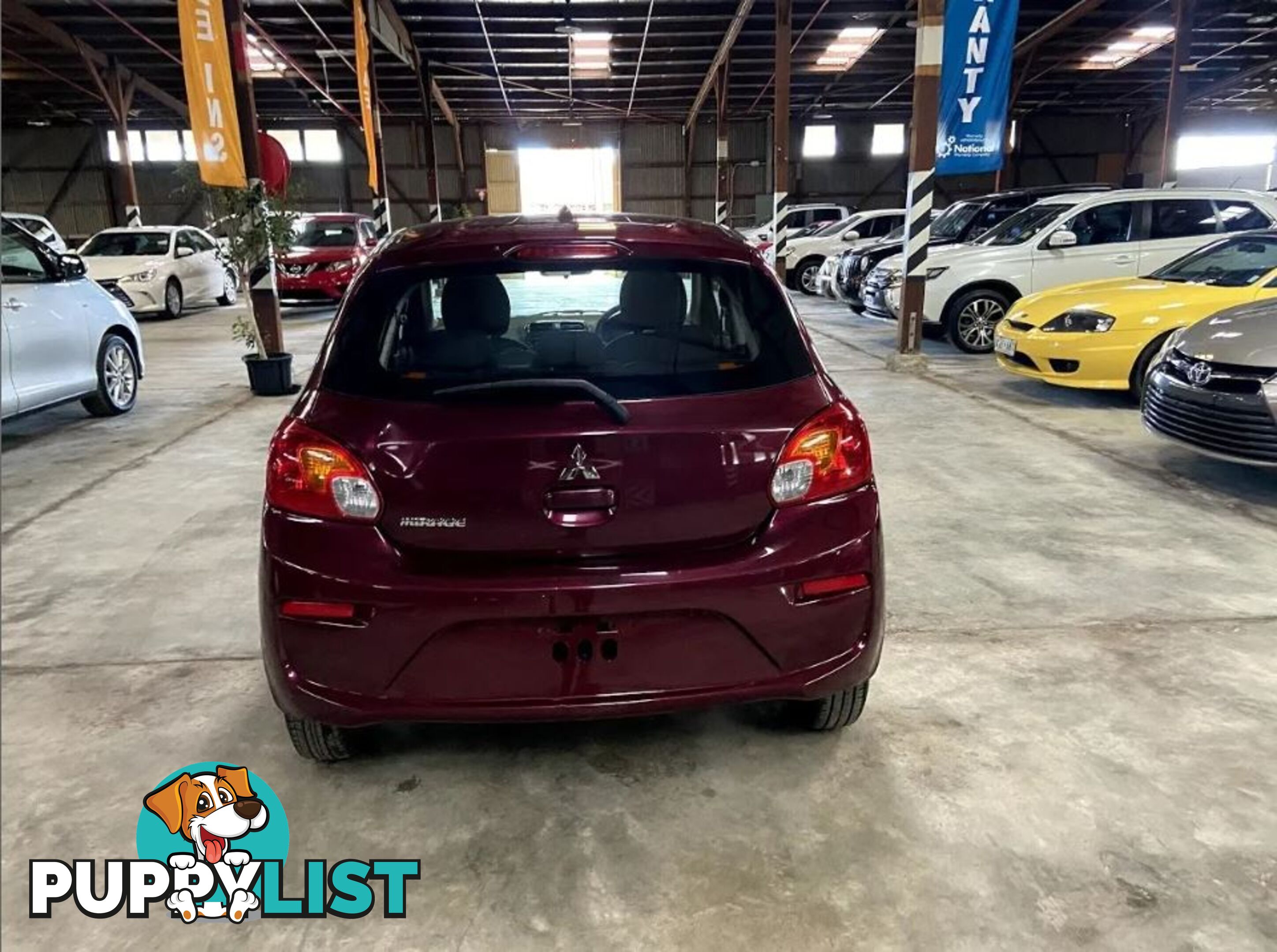 2017 MITSUBISHI MIRAGE ES LA MY18 5D HATCHBACK