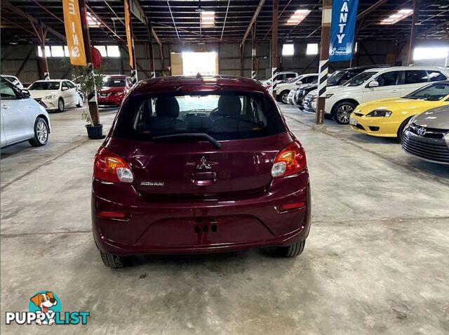 2017 MITSUBISHI MIRAGE ES LA MY18 5D HATCHBACK