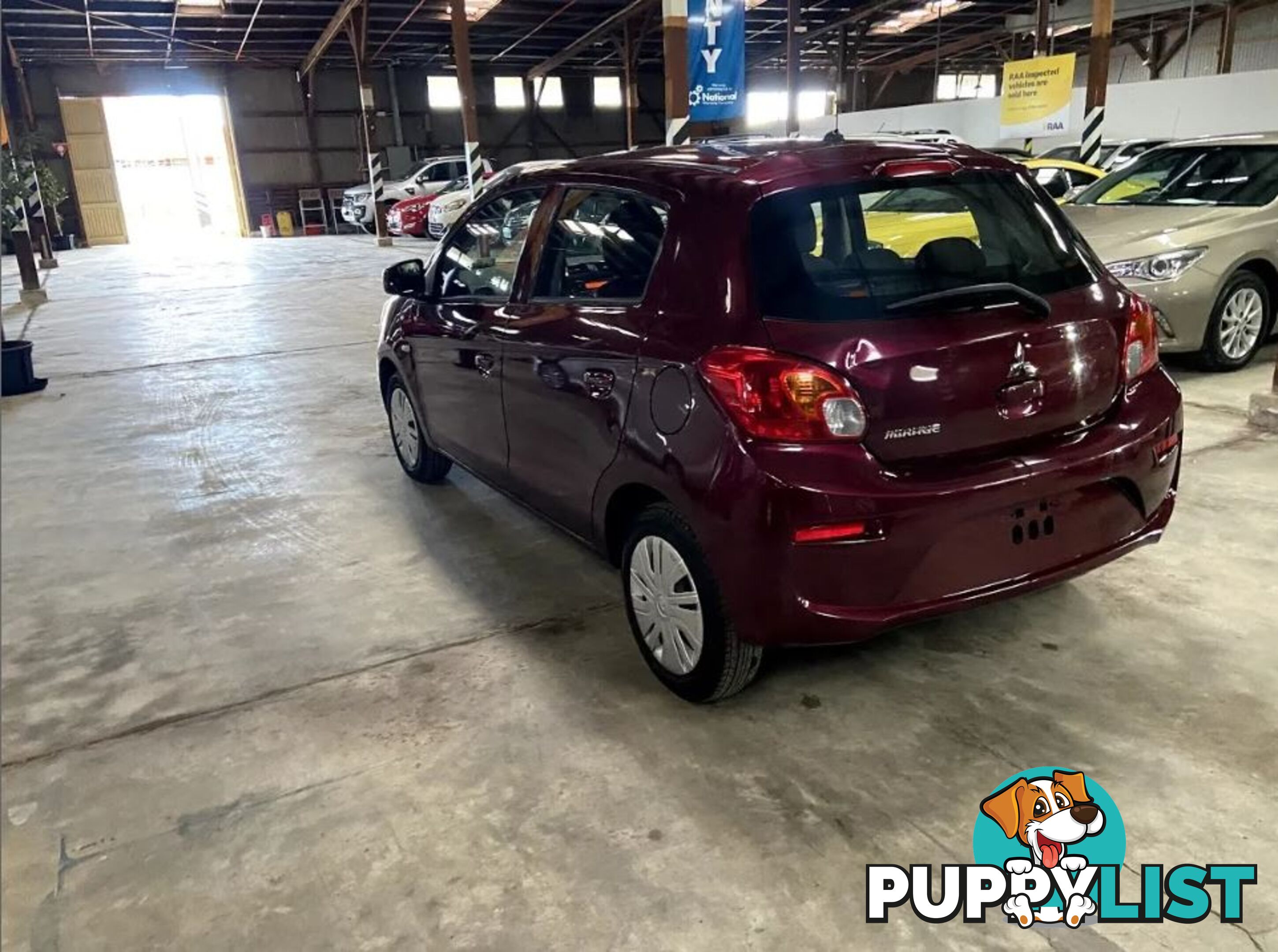 2017 MITSUBISHI MIRAGE ES LA MY18 5D HATCHBACK